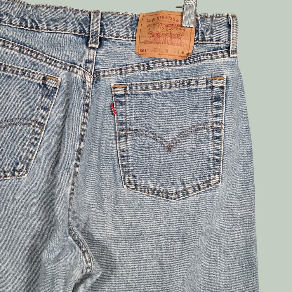 Levi's Women 14 VTG 1987 561 Loose Straight Leg Jeans Denim Canada High Rise